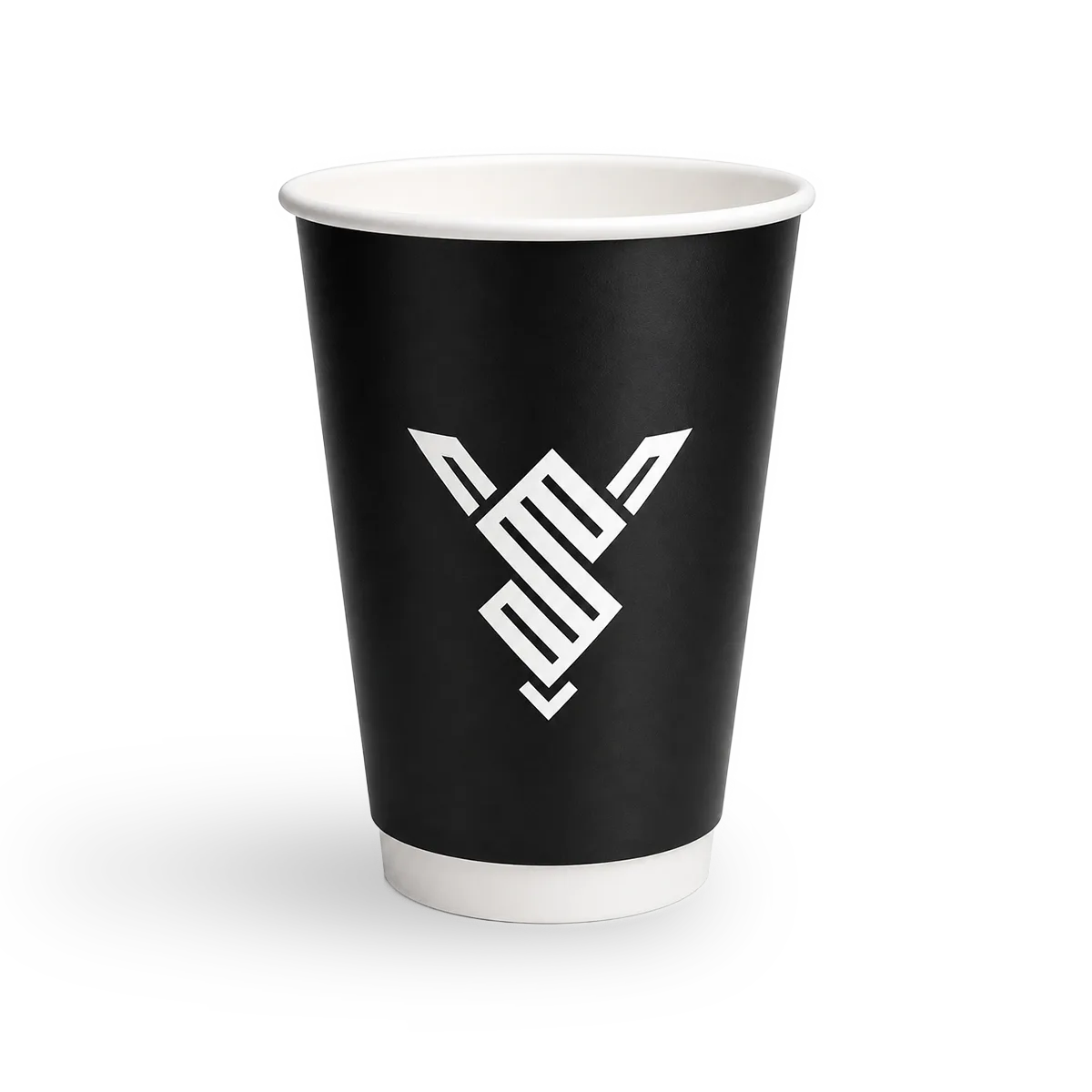 كوب ورقي مزدوج الجدار 16oz